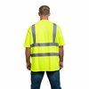 Game Workwear Econo Class 2 Hi-Vis Tee, Yellow, Size 4X 260E